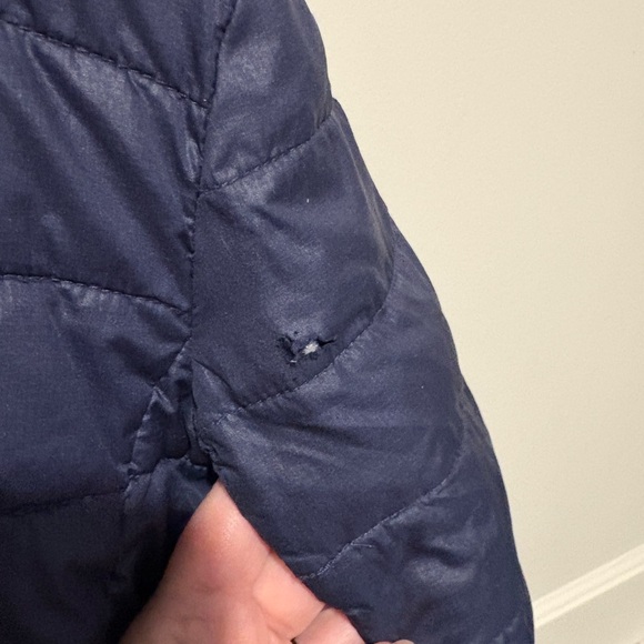 Primary Lightweight Navy Kids Puffer Jacket - Picture 4 of 5